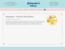 Tablet Screenshot of halepaskas.com